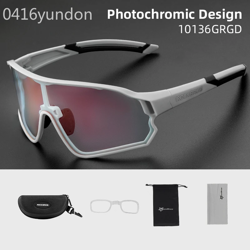 Photochromic Cycling Glasses UV400 Sunglasses Outdoor Sport Bicycle Eyewear MTB Racing Lightweight Flexible Goggles
Photochromic Cycling Glasses UV400 Sunglasses Outdoor Sport Bicycle Eyewear MTB Racing Lightweight Flexible Goggles