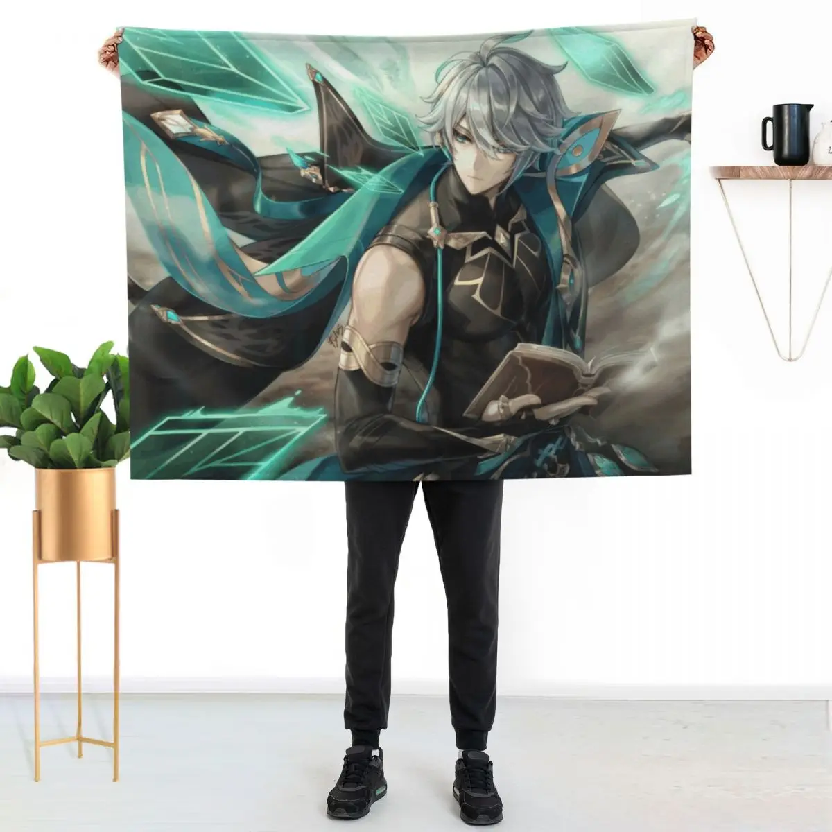 Alhaitham Throw Blanket Warm Comfortable Blanket for Office Napping
Alhaitham Throw Blanket Warm Comfortable Blanket for Office Napping