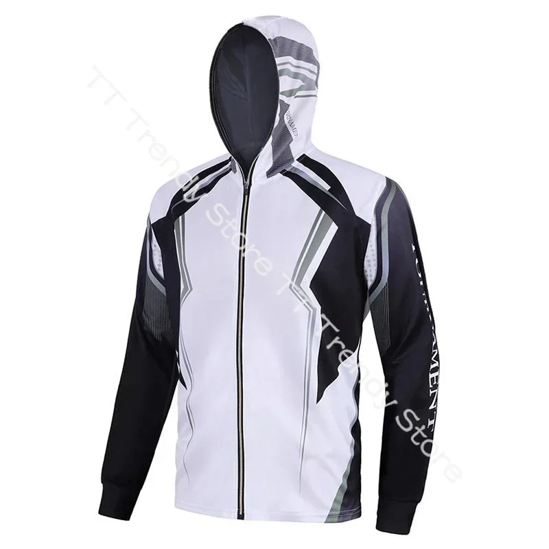 NEW Fishing Clothes Long Sleeve Fishing Clothes Men Outdoor Hooded Quick Dry Fishing Shirt Jersey Summer Fish Clothing
NEW Fishing Clothes Long Sleeve Fishing Clothes Men Outdoor Hooded Quick Dry Fishing Shirt Jersey Summer Fish Clothing