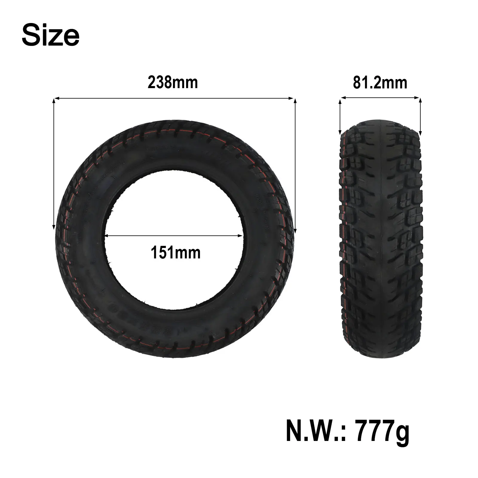 Replacement Scooter Tires 10inch Scooter Tires Excellent Replacement Lightweight Long-lasting Performance Off-road Riding
Replacement Scooter Tires 10inch Scooter Tires Excellent Replacement Lightweight Long-lasting Performance Off-road Riding