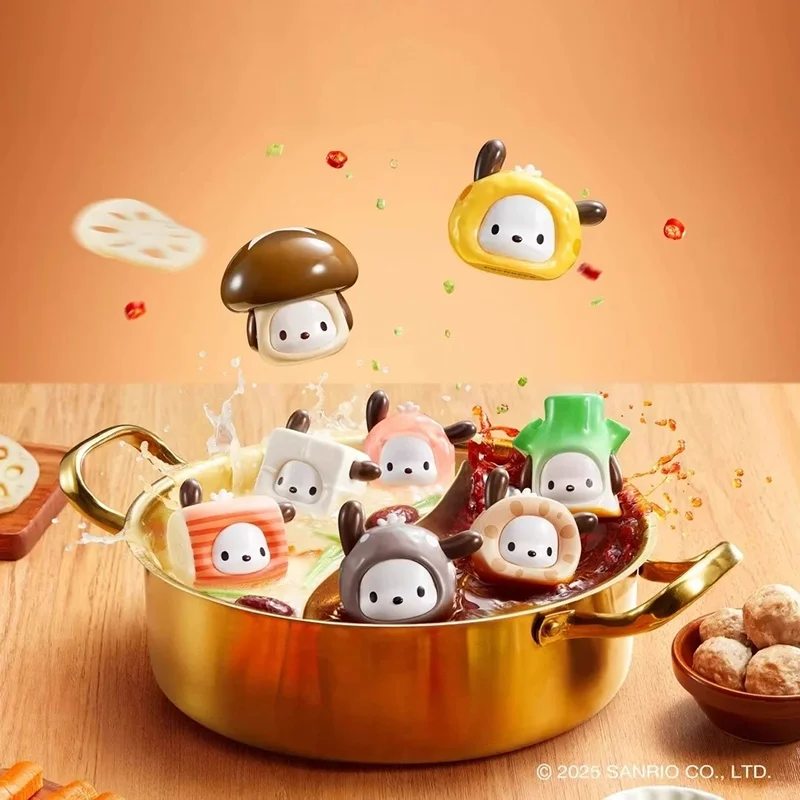 Sanrio Pochacco Hot Pot Party Blind Box Grain Figure Desktop Decoration Car Collection Model Trend Toys Children Birthday Gifts
Sanrio Pochacco Hot Pot Party Blind Box Grain Figure Desktop Decoration Car Collection Model Trend Toys Children Birthday Gifts
