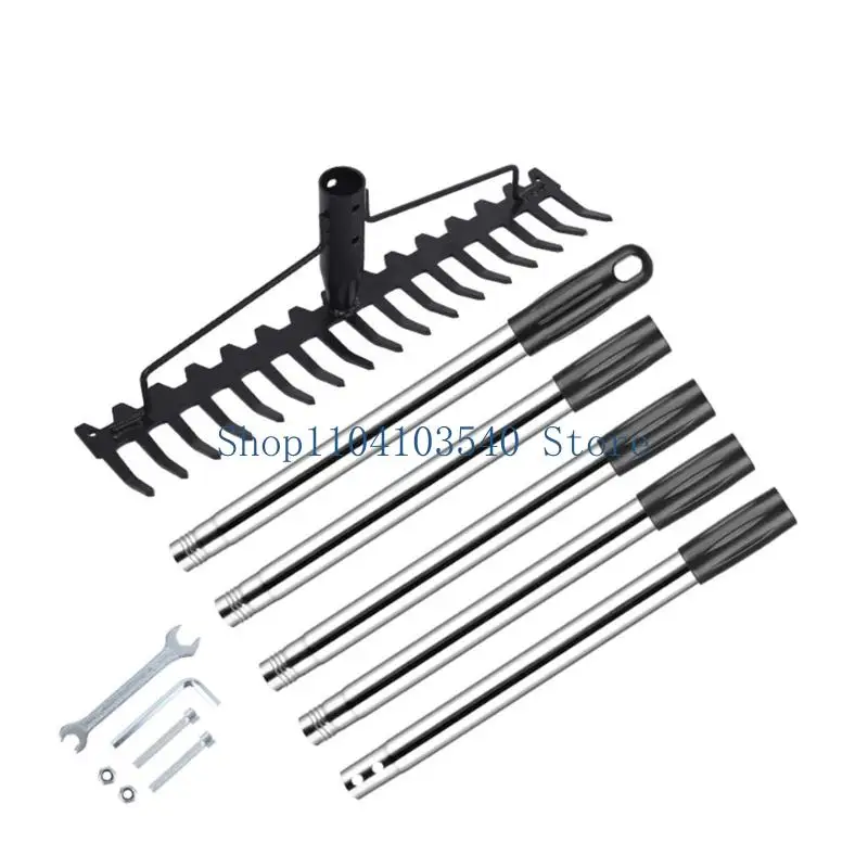 02DC Adaptable Stainless Steel Implement With 17 Prongs Suitable For Various Outdoor Tasks
02DC Adaptable Stainless Steel Implement With 17 Prongs Suitable For Various Outdoor Tasks