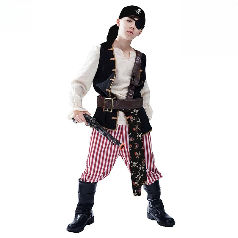 Halloween Party Dresses Cosplay Costumes Masquerade Stage Costumes Performance Costumes for Children Little Boy Pirate Costumes
Halloween Party Dresses Cosplay Costumes Masquerade Stage Costumes Performance Costumes for Children Little Boy Pirate Costumes