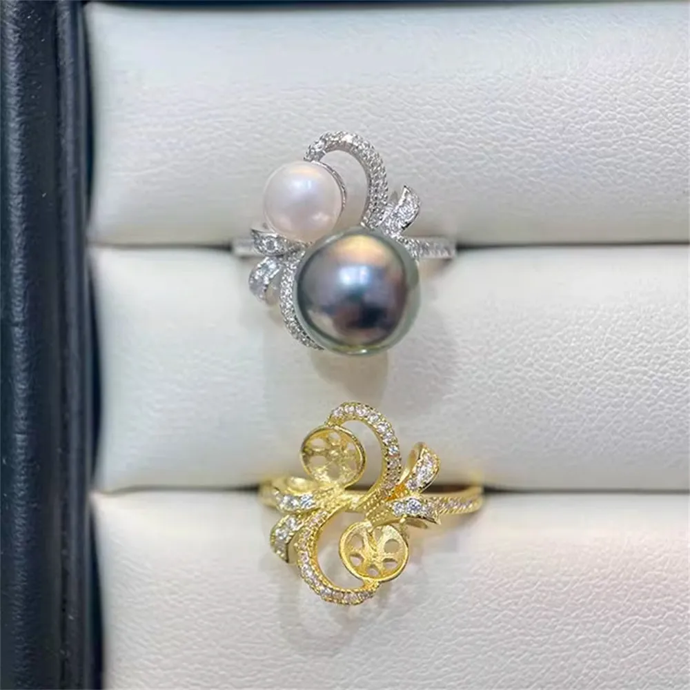 Solid S925 Sterling Silver Pearl Ring Settings Findings & Accessories for Jewelry Making Bulk Wholesale Craft Supplies No Pearl
Solid S925 Sterling Silver Pearl Ring Settings Findings & Accessories for Jewelry Making Bulk Wholesale Craft Supplies No Pearl
