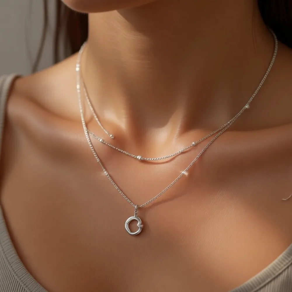 Серебряное колье-цепочка с минималистичным дизайном, водонепроницаемое, подарок для женщин
Серебряное колье-цепочка с минималистичным дизайном, водонепроницаемое, подарок для женщин