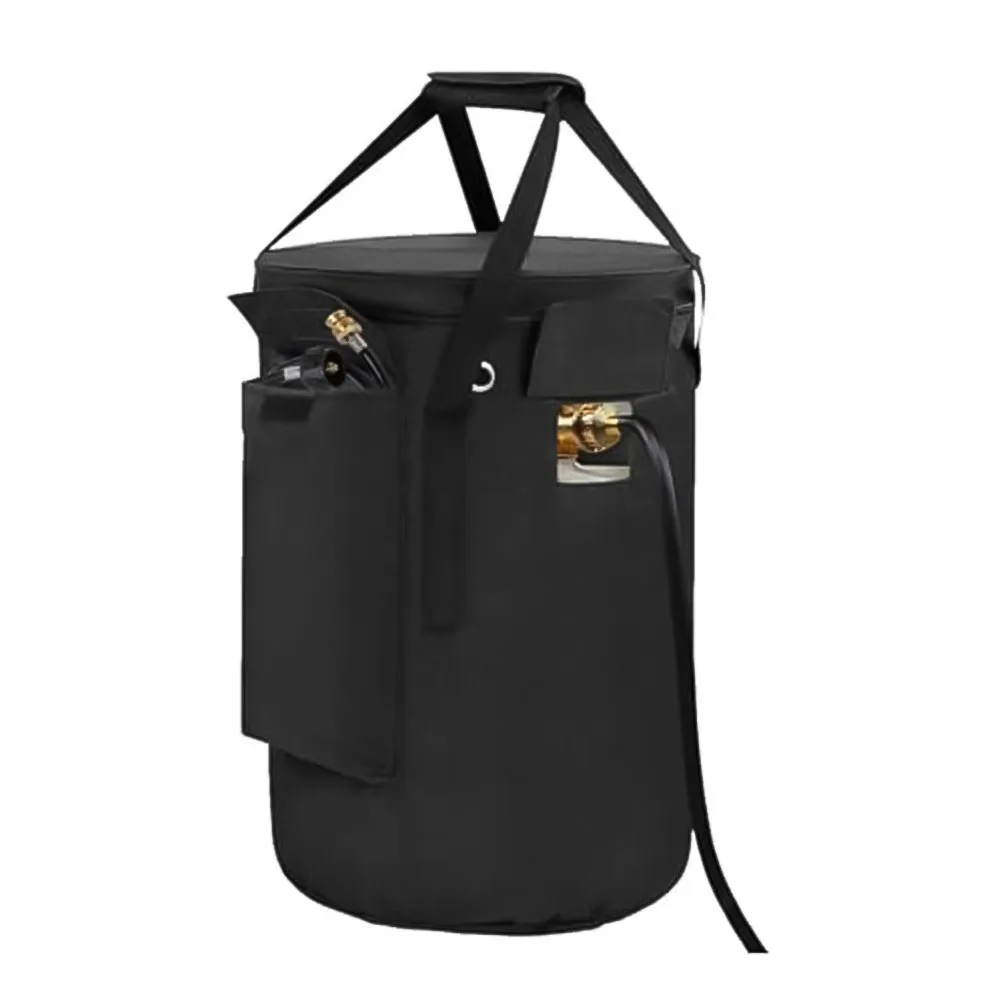 Functional Propane Cylinder Cover with Ventilation and Storage Features Designed for Outdoor Grills and Heaters
Functional Propane Cylinder Cover with Ventilation and Storage Features Designed for Outdoor Grills and Heaters