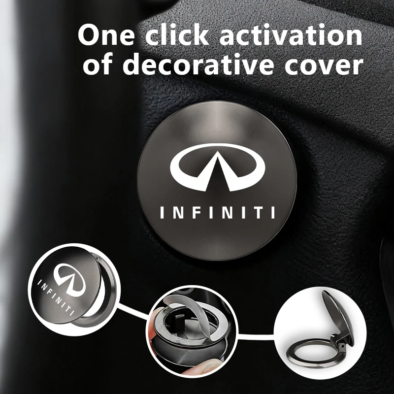For Infiniti Car One-Click Start Button Protector Cover Decoration Stickers Accessories Q30 Q50 Q60 Q70 QX30 QX50 QX60 QX70 QX80
For Infiniti Car One-Click Start Button Protector Cover Decoration Stickers Accessories Q30 Q50 Q60 Q70 QX30 QX50 QX60 QX70 QX80
