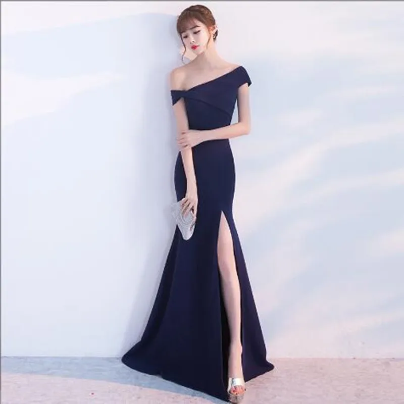 Simple Evening Dresses Women's Sleeveless Vestidos Mermaid Sexy Prom High Neck Party Gown
Simple Evening Dresses Women's Sleeveless Vestidos Mermaid Sexy Prom High Neck Party Gown