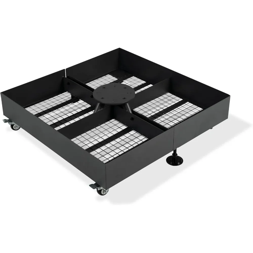 Patio Umbrella Base WK4500 with 4 Lockable Wheels 1100 lbs High Capacity Heavy-Duty Cantilever Offset Steel Weighted Base
Patio Umbrella Base WK4500 with 4 Lockable Wheels 1100 lbs High Capacity Heavy-Duty Cantilever Offset Steel Weighted Base