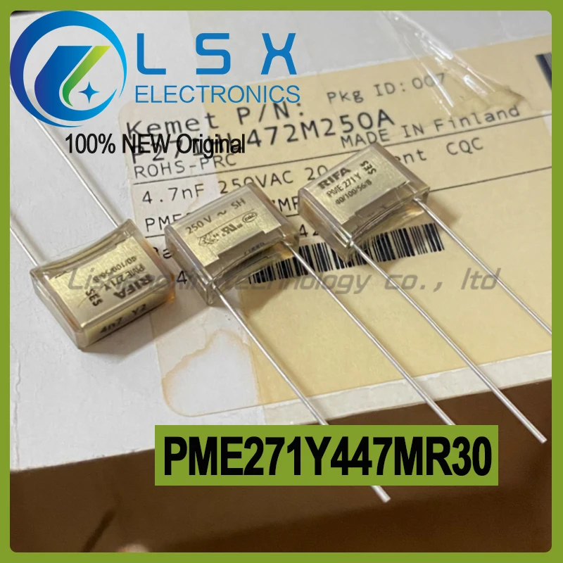 10pcs PME271Y447MR30 PME271Y 250V4.7NF 250V4700PF film capacitor New and Original
10pcs PME271Y447MR30 PME271Y 250V4.7NF 250V4700PF film capacitor New and Original