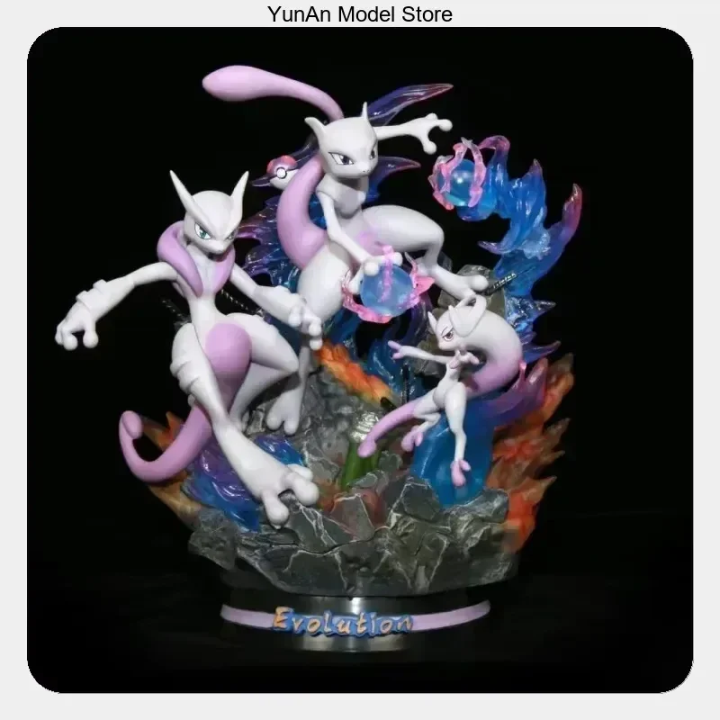 28cm Mewtwo Glow Version Scene Anime Figure Desktop Ornament Collectible Gift
28cm Mewtwo Glow Version Scene Anime Figure Desktop Ornament Collectible Gift