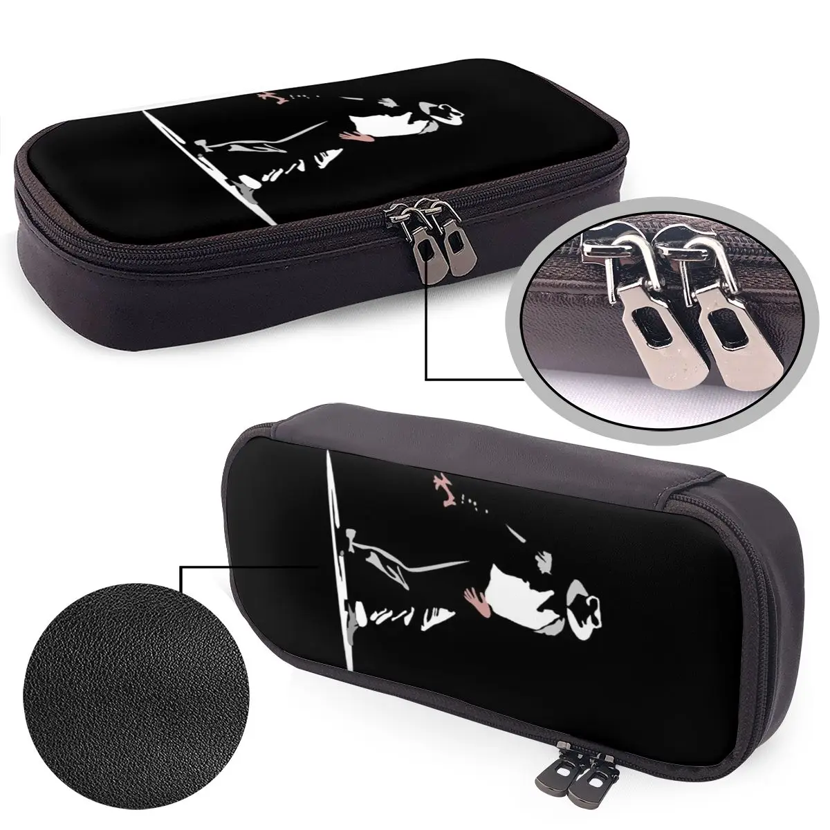 Michael Jackson Dancing Leather Pencil Cases Pencil Pouch Storage Stationery Supplies Pen Box Pencil Bag for Students School
Michael Jackson Dancing Leather Pencil Cases Pencil Pouch Storage Stationery Supplies Pen Box Pencil Bag for Students School