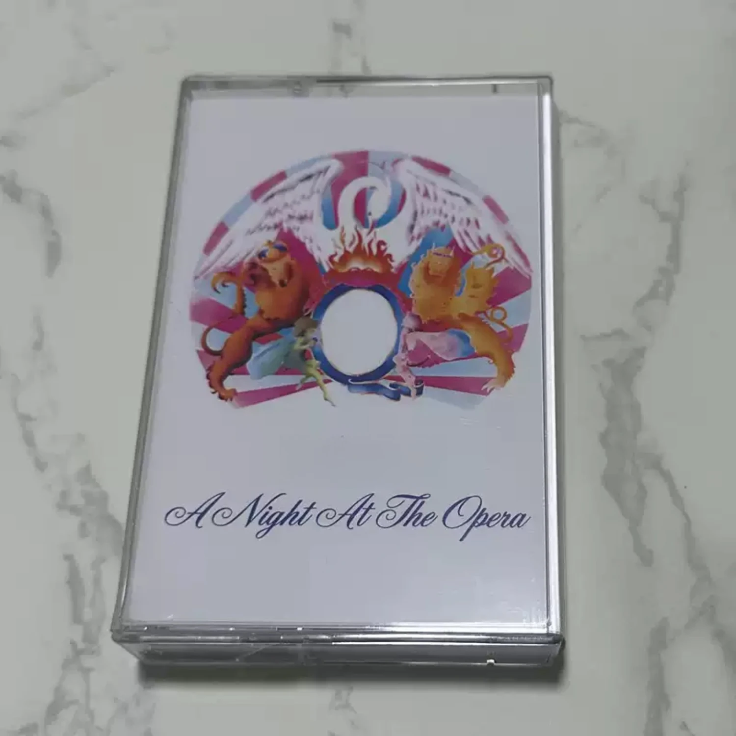 Retro Glam Rock Music Cassette Tape Elegant Creature Crest Art Cover Premium Collectible Tape for Classic Rock Enthusiasts
Retro Glam Rock Music Cassette Tape Elegant Creature Crest Art Cover Premium Collectible Tape for Classic Rock Enthusiasts