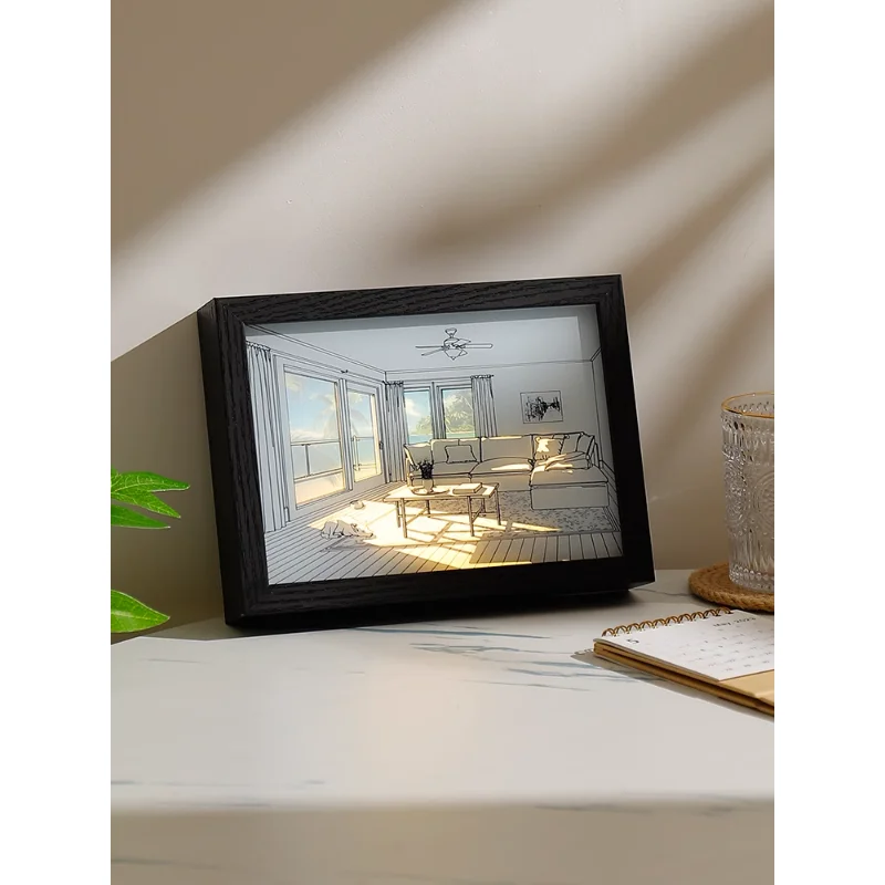Light Painting Small Night Lamp Birthday Gift for Girlfriend Mother's Day Gift Atmosphere Good Decoration Photo Frame
Light Painting Small Night Lamp Birthday Gift for Girlfriend Mother's Day Gift Atmosphere Good Decoration Photo Frame