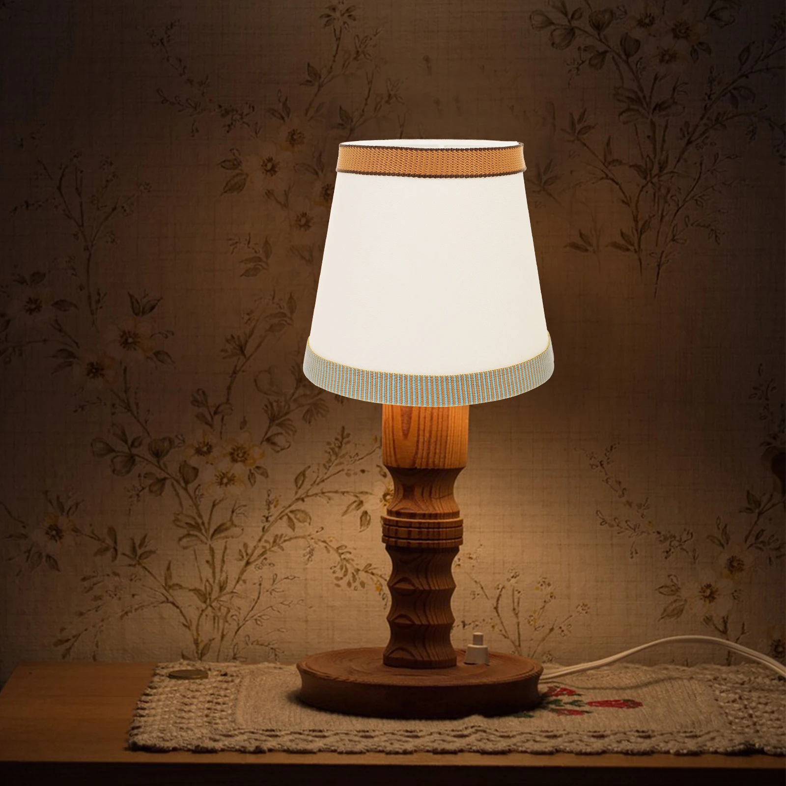 1pc Small Lamp Shade Fabric For Table Floor Wall Desk Lamps Replacement Modern Light Cover Household Hotel Bedside Fixture
1pc Small Lamp Shade Fabric For Table Floor Wall Desk Lamps Replacement Modern Light Cover Household Hotel Bedside Fixture