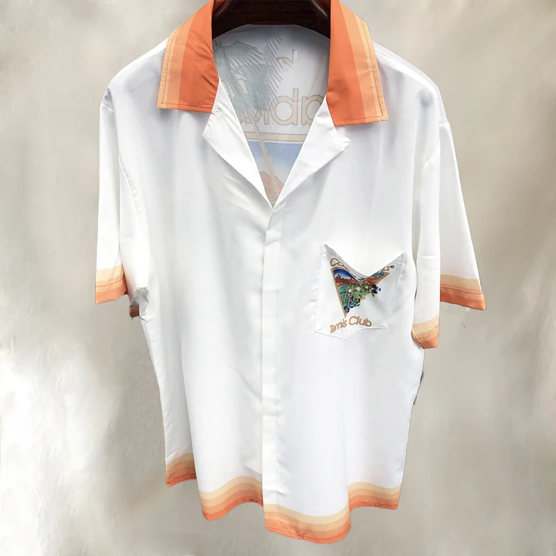 Hawaiian Coconut Tree Print Shirt Summer Beach Button Top Streetwear Vintage Short Sleeve Shirt Streetwear Camisas De Hombre
Hawaiian Coconut Tree Print Shirt Summer Beach Button Top Streetwear Vintage Short Sleeve Shirt Streetwear Camisas De Hombre