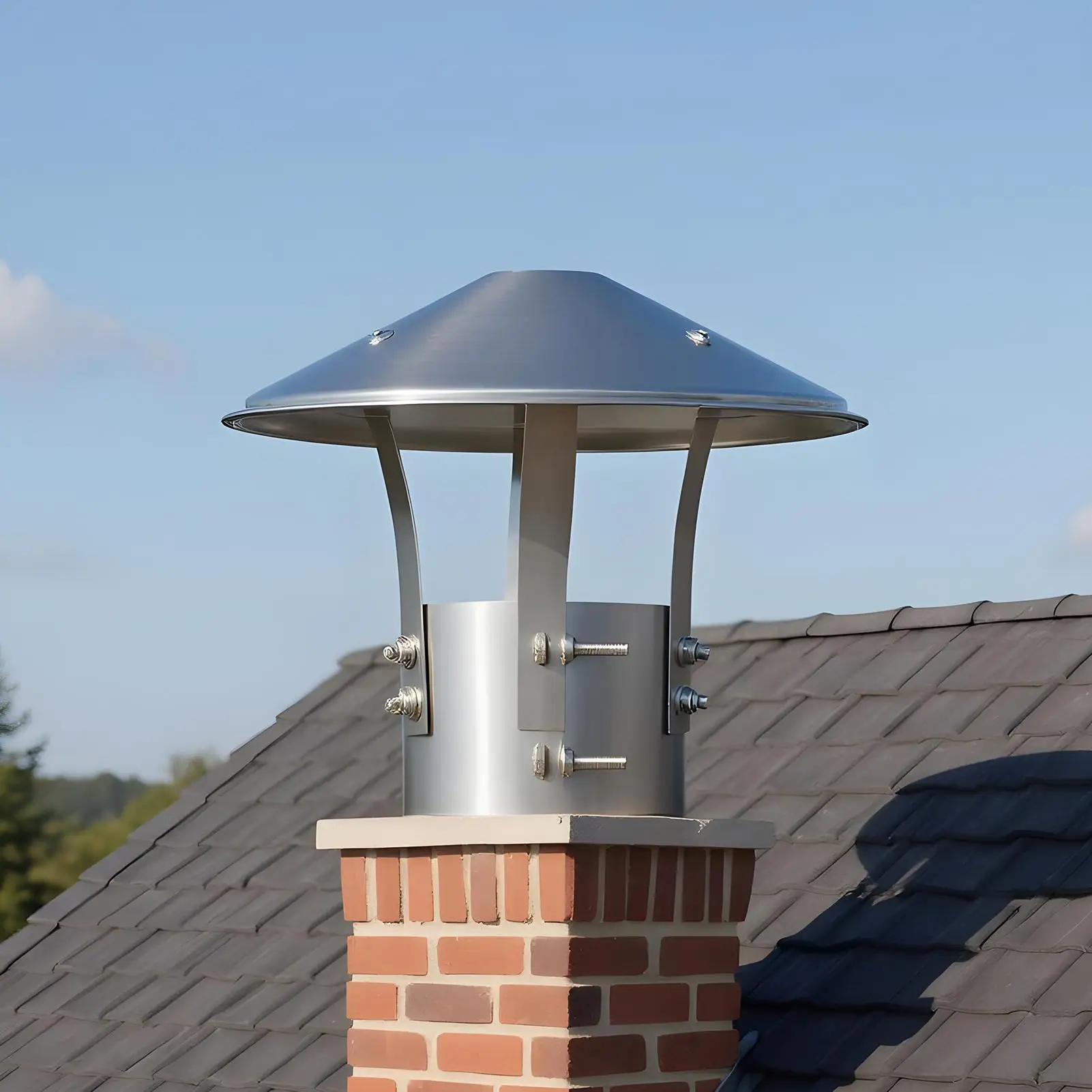 Ventilated Rain Caps Stainless Steel Exterior Wall Air Outlet Stove Pipe Protector Cover Chimney Exhaust Hood Fireplaces
Ventilated Rain Caps Stainless Steel Exterior Wall Air Outlet Stove Pipe Protector Cover Chimney Exhaust Hood Fireplaces