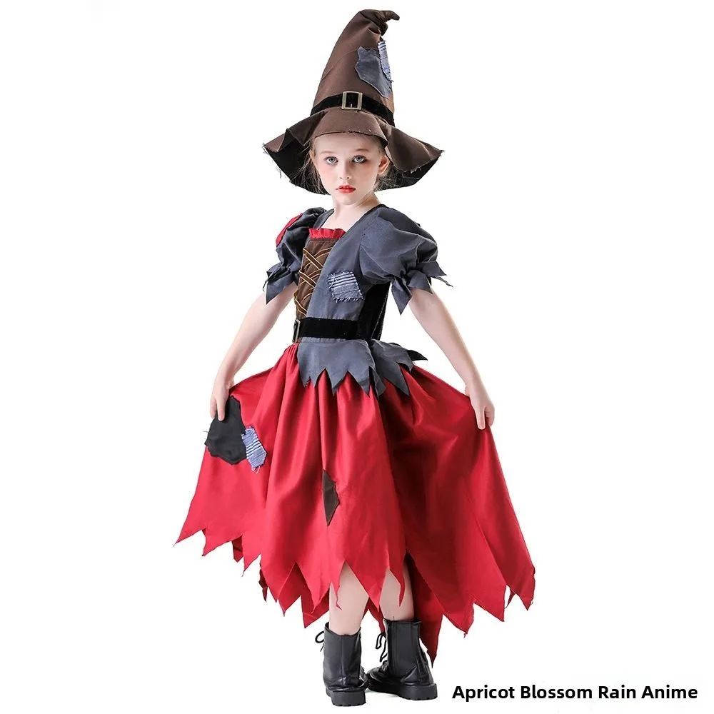 Новый детский костюм ведьмы с шляпой и куклой для выступлений, традиционный китайский наряд для женщин...
Новый детский костюм ведьмы с шляпой и куклой для выступлений, традиционный китайский наряд для женщин...