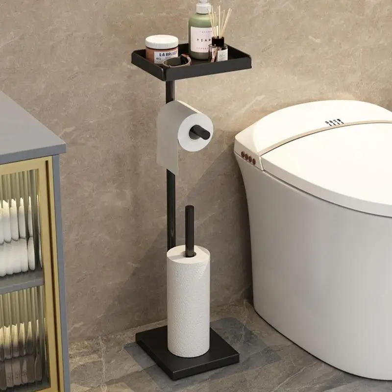 Toilet Paper Holder Free Standing Adhesive Toilet Paper Holder Kitchen Roll Towel Rack Napkin Dispenser Absorbent Stand Rack
Toilet Paper Holder Free Standing Adhesive Toilet Paper Holder Kitchen Roll Towel Rack Napkin Dispenser Absorbent Stand Rack