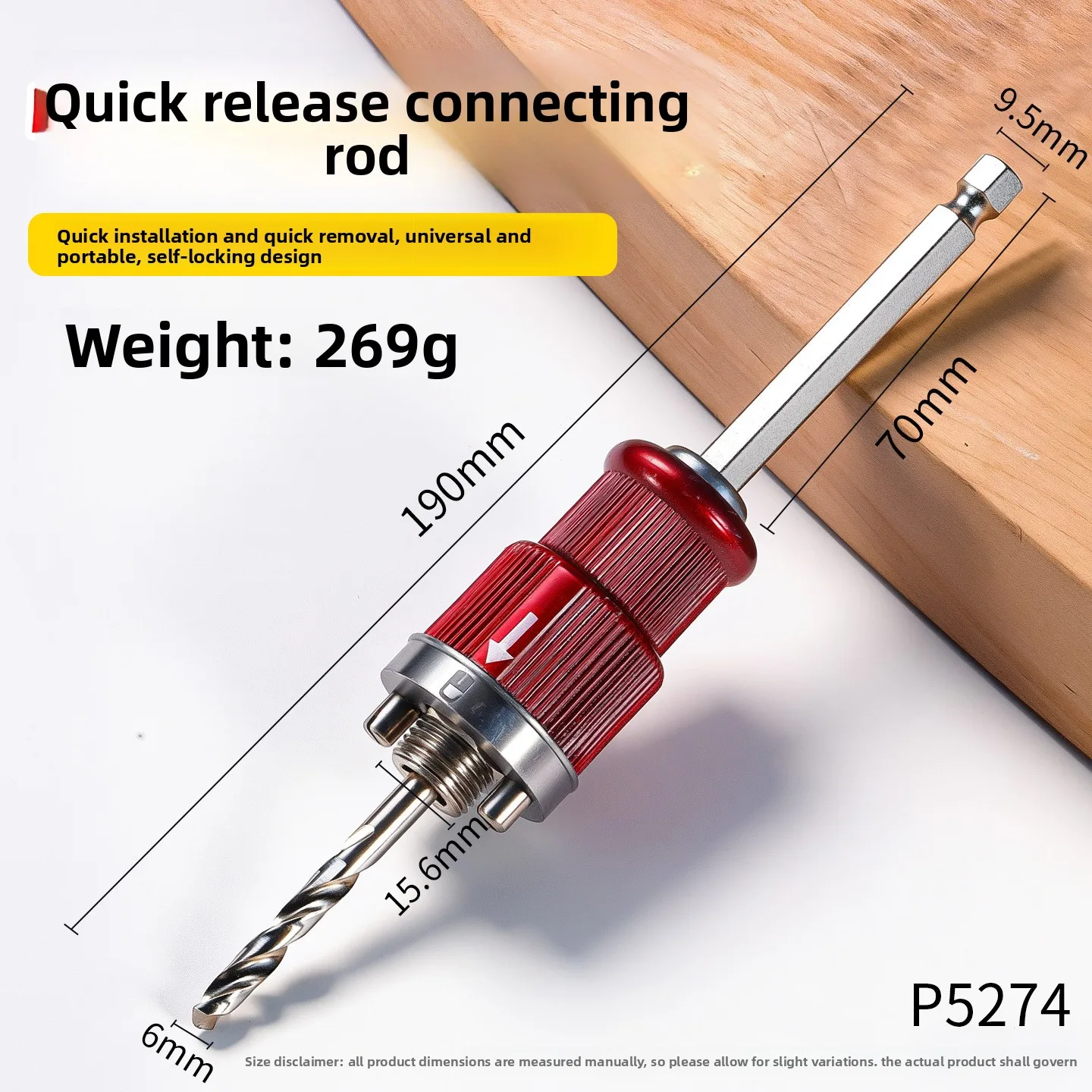 Multi-Use Heavy-Duty Connecting Rod - Universal Hex Shank Quick-Assembly Tool for Metal Pipe Fire Hole Opener
Multi-Use Heavy-Duty Connecting Rod - Universal Hex Shank Quick-Assembly Tool for Metal Pipe Fire Hole Opener