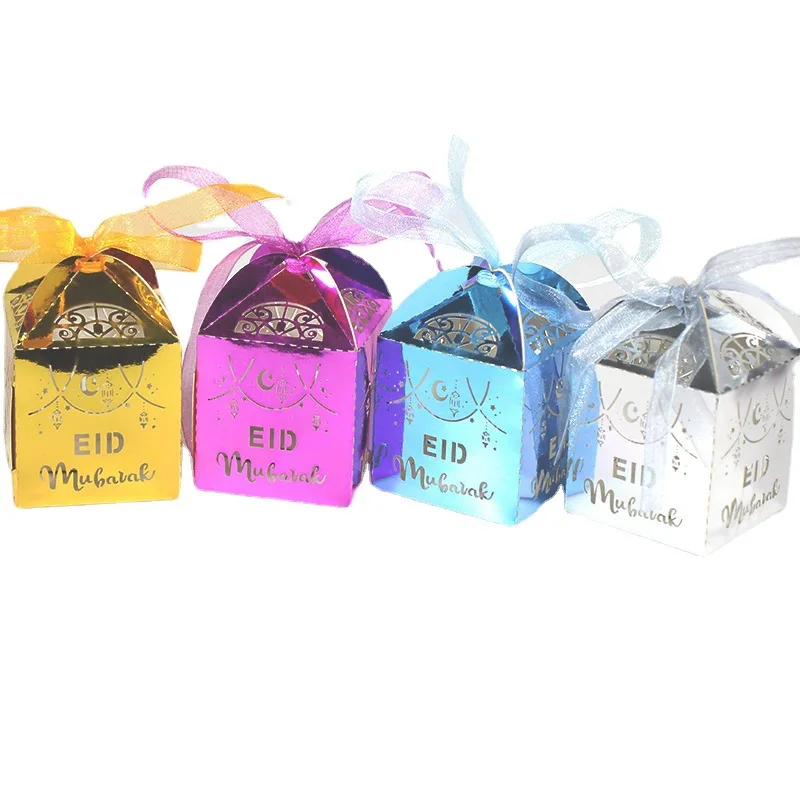 100pcs Ramadan Decoration Hollow Candy Paper Box EID Mubarak Gift Box For Cookie Packing Muslim Festival Party Favors Boxes
100pcs Ramadan Decoration Hollow Candy Paper Box EID Mubarak Gift Box For Cookie Packing Muslim Festival Party Favors Boxes
