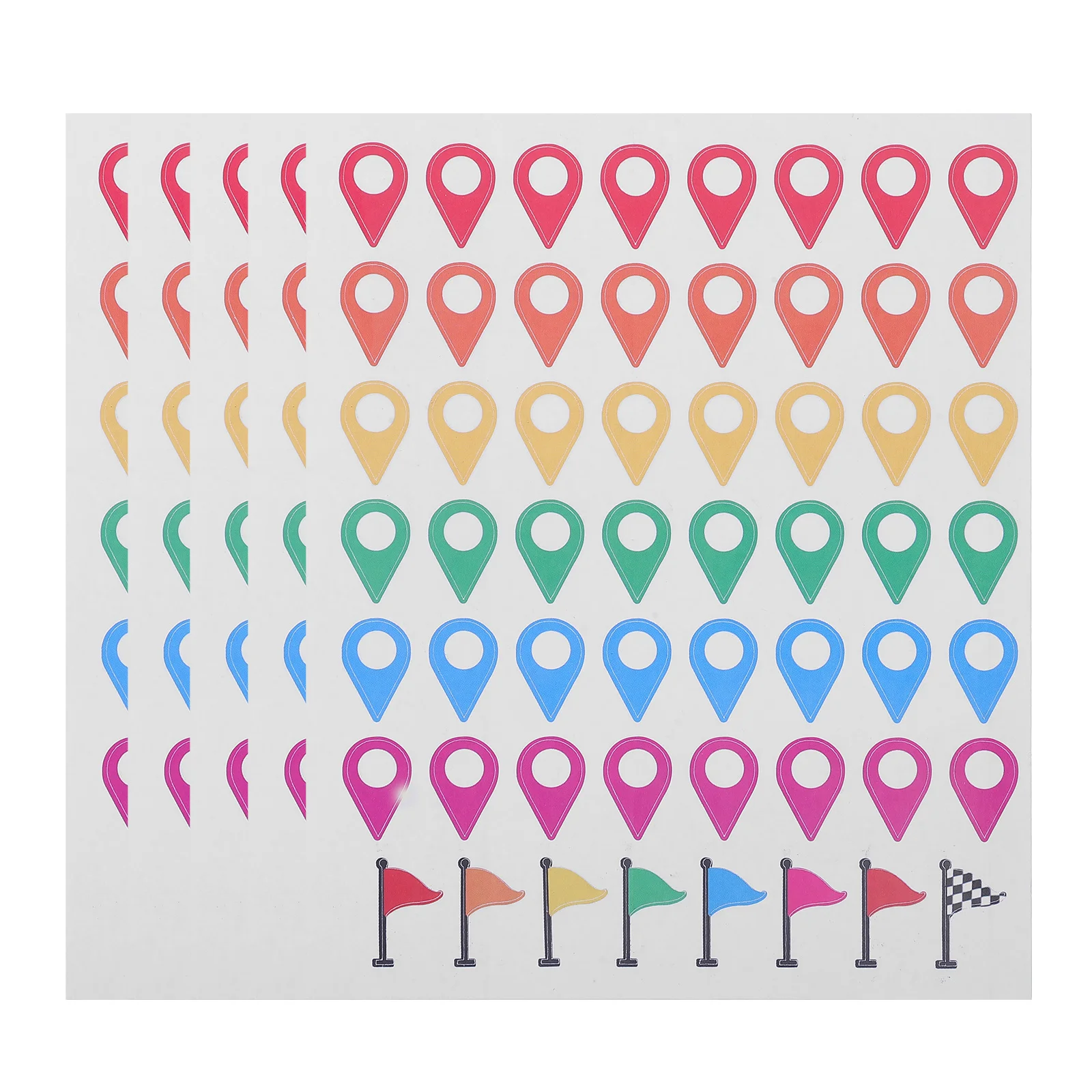 Map Location Stickers 5 Sheets Peel-And-Stick Color-Coded Labels For Travel Camping Adventure Sites Waterproof
Map Location Stickers 5 Sheets Peel-And-Stick Color-Coded Labels For Travel Camping Adventure Sites Waterproof
