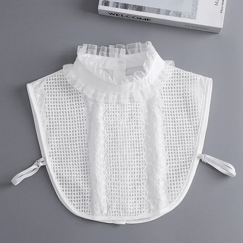 Корейский стильный женский толстый кружевной искусственный воротник на весну-осень-зиму, свитер с капюшоном, украшение, модный простой универсальный дизайн-стойка
Корейский стильный женский толстый кружевной искусственный воротник на весну-осень-зиму, свитер с капюшоном, украшение, модный простой универсальный дизайн-стойка