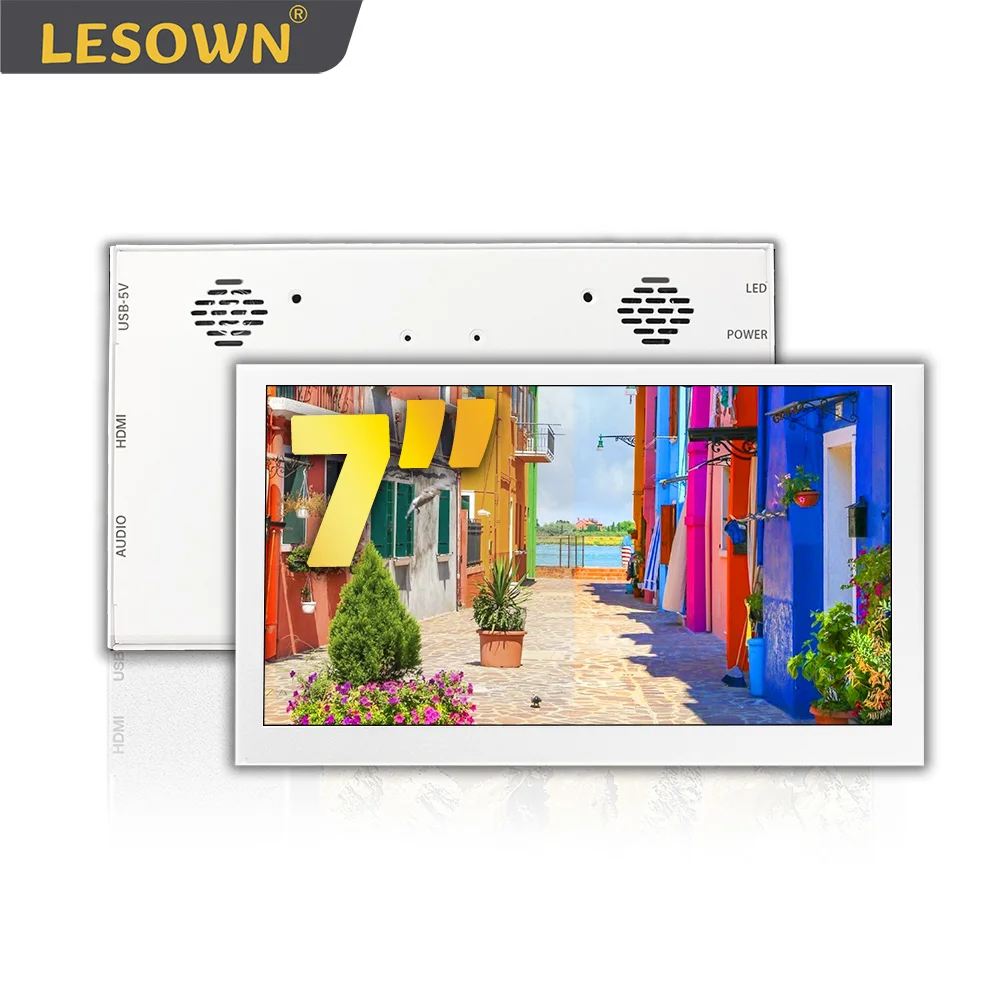 LESOWN 7in IPS Touchscreen Portable Monitor 1024x600 HD IPS LCD HDMI USB Touch Optional Plug & Play for PS5 Xbox Raspberry Pi
LESOWN 7in IPS Touchscreen Portable Monitor 1024x600 HD IPS LCD HDMI USB Touch Optional Plug & Play for PS5 Xbox Raspberry Pi