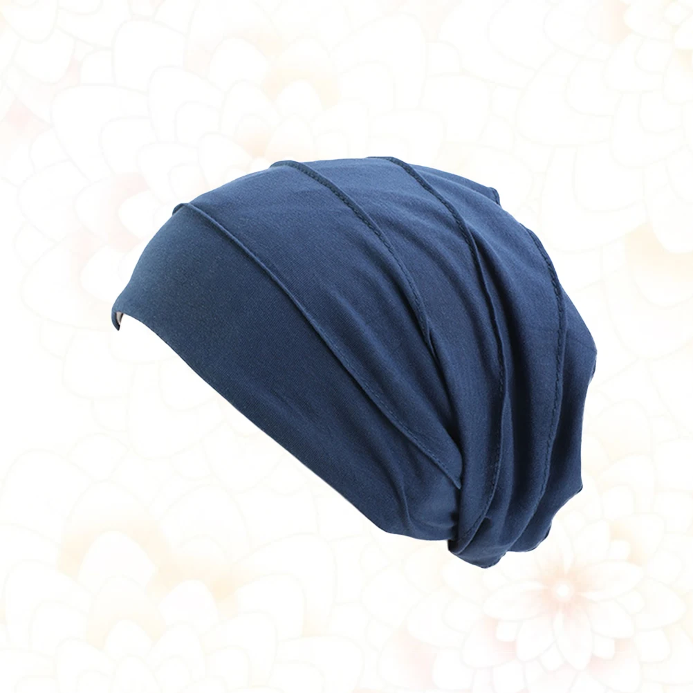 1pc Women'S Double Layer Sleep Cap Soft Night Bonnet For Hair Protection Makeup Removal Face Wash Dark Blue Elastic Stretchy
1pc Women'S Double Layer Sleep Cap Soft Night Bonnet For Hair Protection Makeup Removal Face Wash Dark Blue Elastic Stretchy
