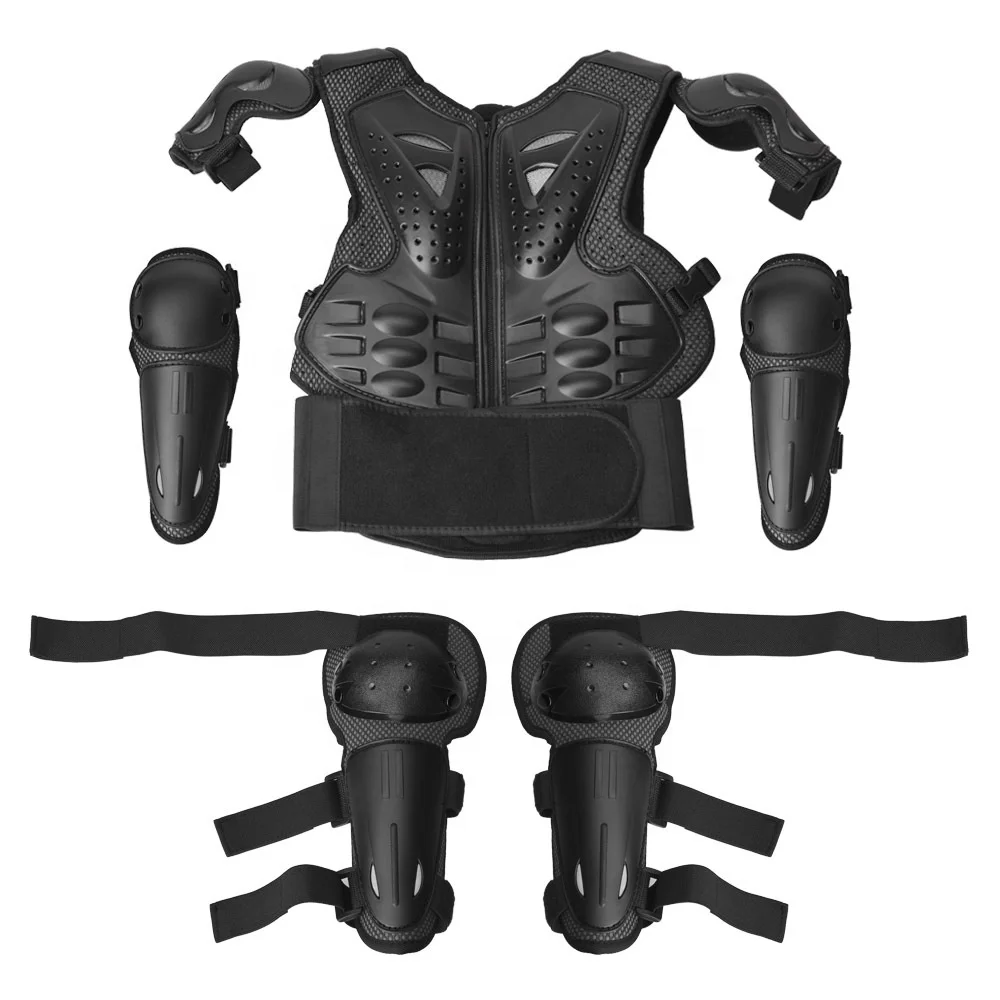Adjustable Children Kids Dirt Bike Body Chest Spine Protector Armor Vest Suit Jackets Knee and Elbow Pads
Adjustable Children Kids Dirt Bike Body Chest Spine Protector Armor Vest Suit Jackets Knee and Elbow Pads
