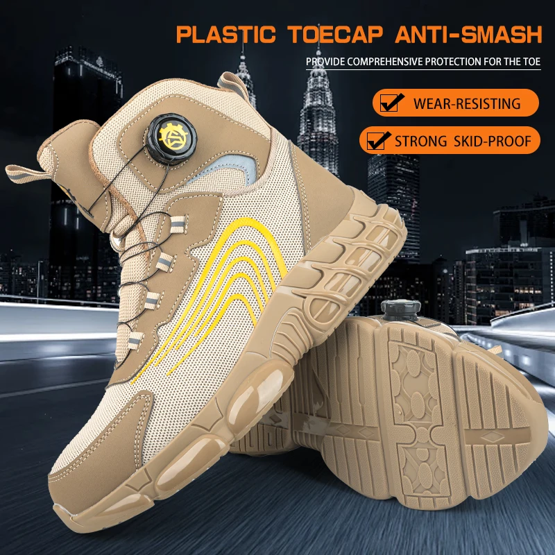 2026 Yellow Safety Shoes Labor Protection Shoes Protective Shoes Mining Shoes Anti-brittle and Anti-puncture Garden
2026 Yellow Safety Shoes Labor Protection Shoes Protective Shoes Mining Shoes Anti-brittle and Anti-puncture Garden