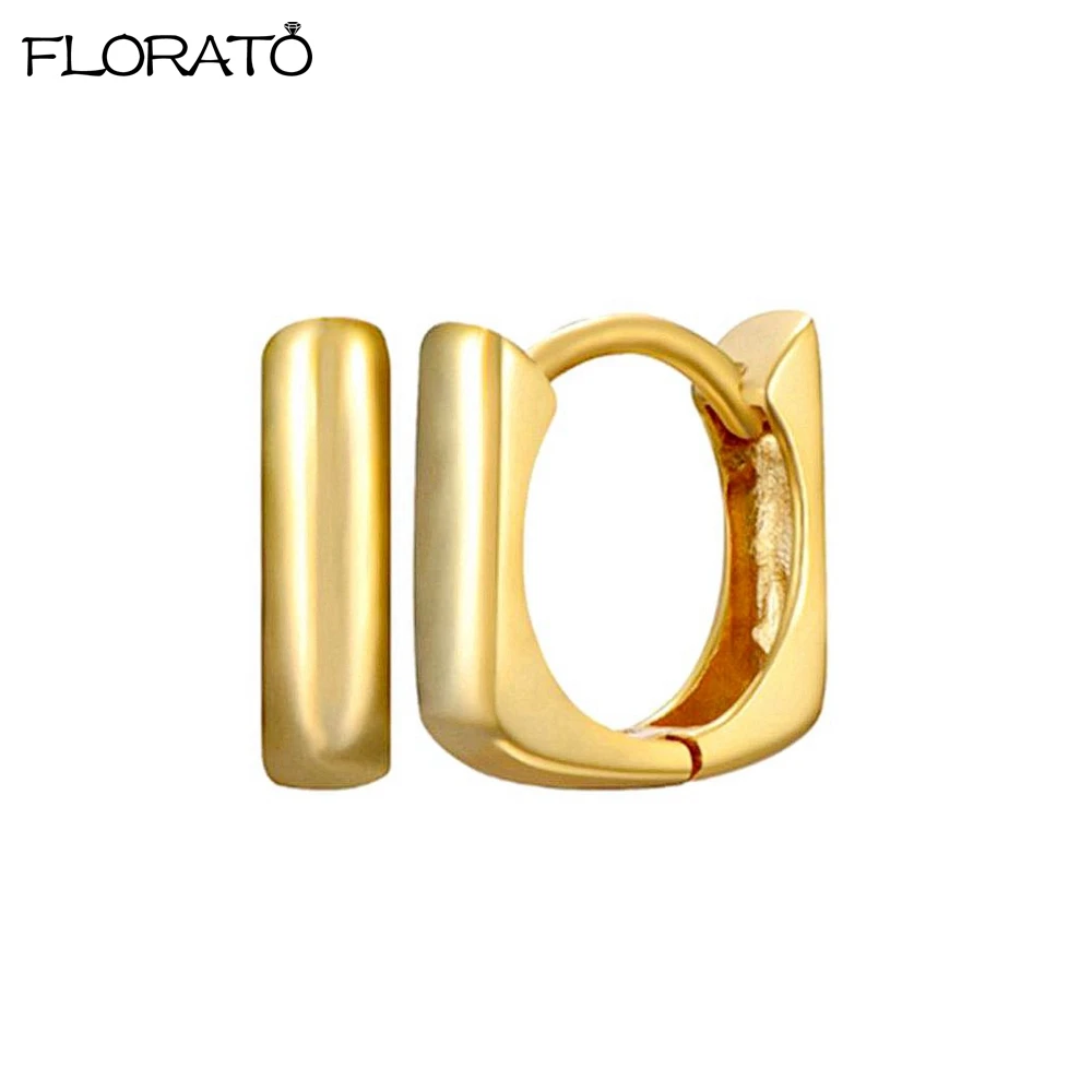 925 Sterling Silver Needle New Arrival Geometric Square Hoop Earrings for Women Men Hollow Punk Gold/Silver Color Jewelry Gifts
925 Sterling Silver Needle New Arrival Geometric Square Hoop Earrings for Women Men Hollow Punk Gold/Silver Color Jewelry Gifts