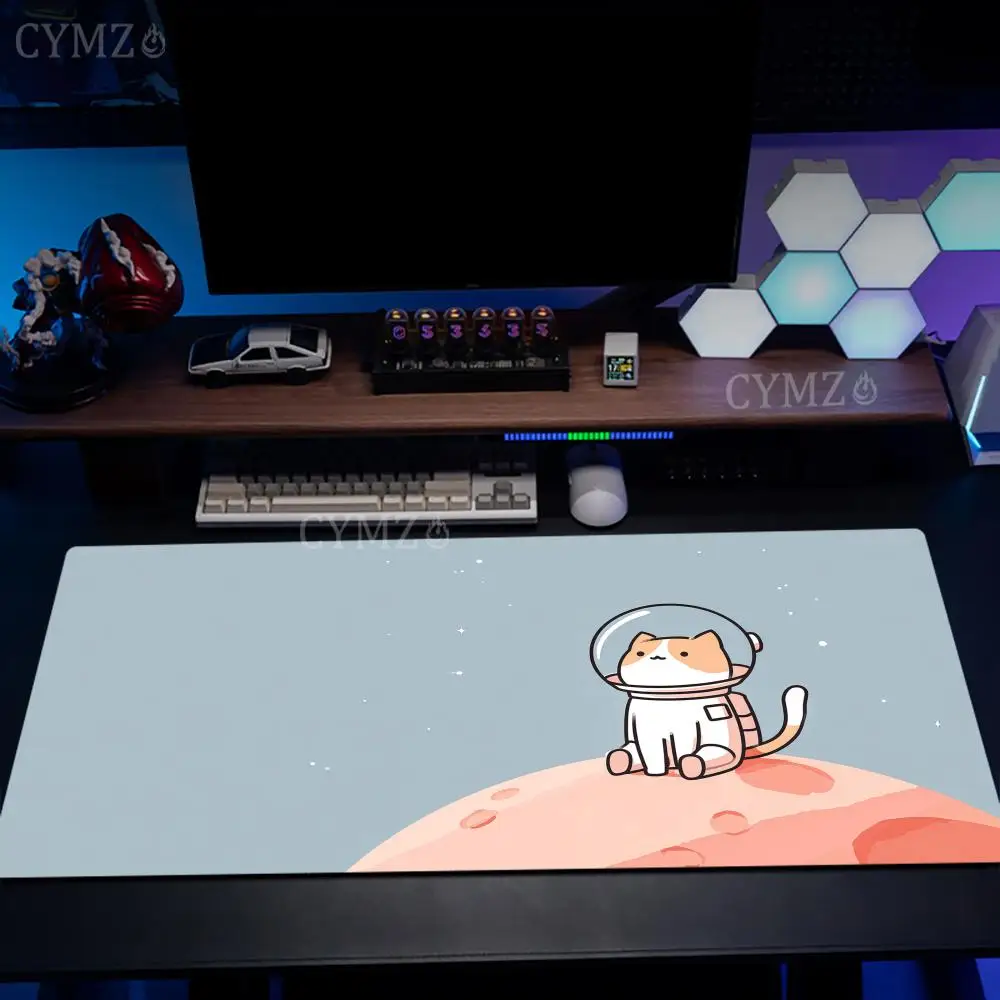 Коврик для мыши с изображением розовой планеты и кота-космонавта, нескользящий, прочный, для офиса и игр, с прошитыми краями, HD-печатью
Коврик для мыши с изображением розовой планеты и кота-космонавта, нескользящий, прочный, для офиса и игр, с прошитыми краями, HD-печатью