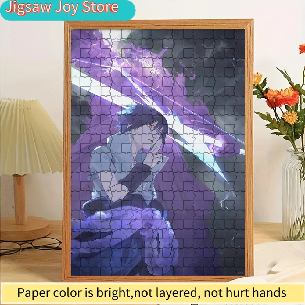 High Quality Paper Jigsaw Puzzle Anime Uchiha Sasuke with Purple Susanoo and Sword Vivid Color Printed Premium Recycled Paper Pu
High Quality Paper Jigsaw Puzzle Anime Uchiha Sasuke with Purple Susanoo and Sword Vivid Color Printed Premium Recycled Paper Pu