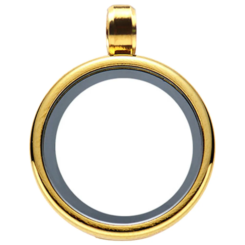 Stainless Steel Photo Charm Locket Pendant Double Sided Openable Round Glass Bezel Tray for Jewelry Making Personalized DIY
Stainless Steel Photo Charm Locket Pendant Double Sided Openable Round Glass Bezel Tray for Jewelry Making Personalized DIY