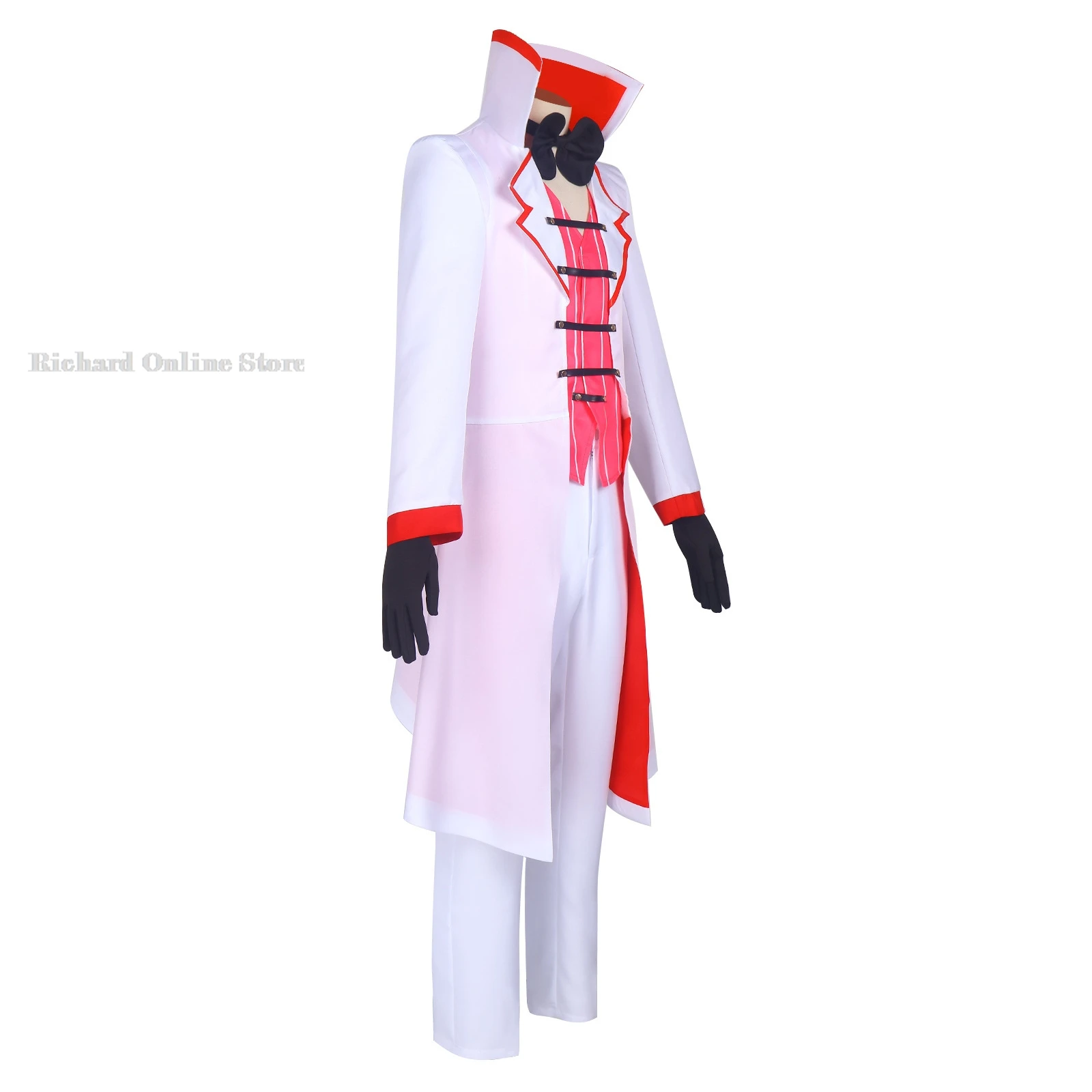Lucifer Morningstar Cosplay Hazbin Costume Clothes Uniform Cosplay Hotel White Suit Unisex Performance Suit Halloween Party Set
Lucifer Morningstar Cosplay Hazbin Costume Clothes Uniform Cosplay Hotel White Suit Unisex Performance Suit Halloween Party Set