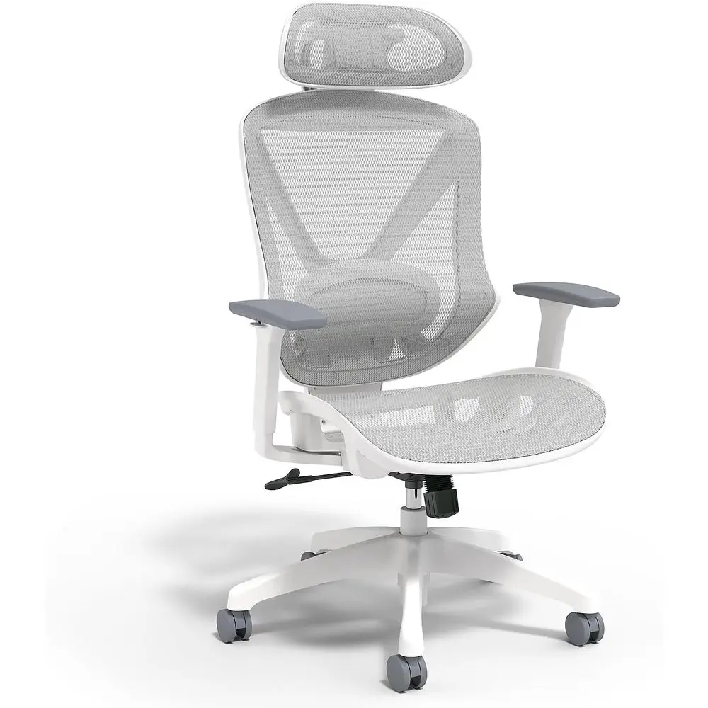 Mesh Ergonomic Chair with Lumbar Support in Gray
Mesh Ergonomic Chair with Lumbar Support in Gray