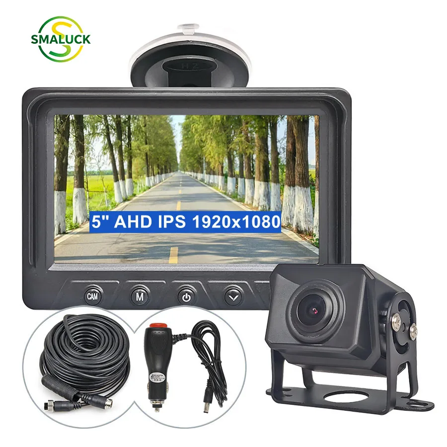 SMALUCK 1080P 5inch AHD IPS 4PIN Reverse Rear View Car Monitor Waterproof AHD Starlight Night Vision Backup Bus Truck Camera
SMALUCK 1080P 5inch AHD IPS 4PIN Reverse Rear View Car Monitor Waterproof AHD Starlight Night Vision Backup Bus Truck Camera