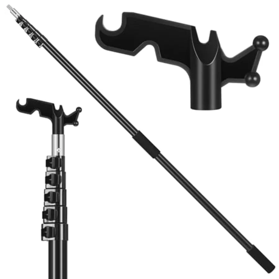 【Spot goods】7-36 ft Telescopic Extension Pole with Utility Hook Multi-Purpose Aluminum Pole for Painting Dusting and New Year W
【Spot goods】7-36 ft Telescopic Extension Pole with Utility Hook Multi-Purpose Aluminum Pole for Painting Dusting and New Year W