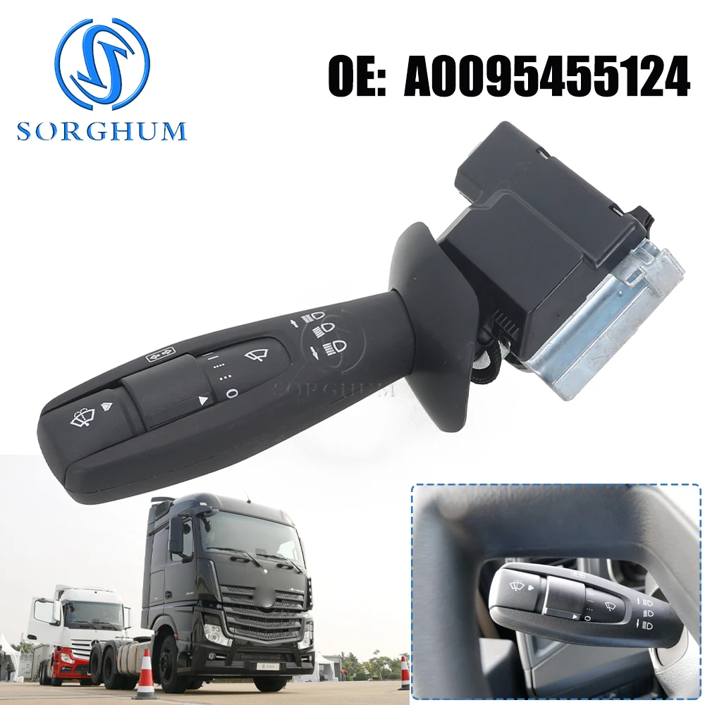 Комбинированный переключатель стеклоочистителя рулевой колонки и указателя поворота для грузовика Mercedes Benz Actros/Antos/Arocs/Axor MP4 A0095455124
Комбинированный переключатель стеклоочистителя рулевой колонки и указателя поворота для грузовика Mercedes Benz Actros/Antos/Arocs/Axor MP4 A0095455124