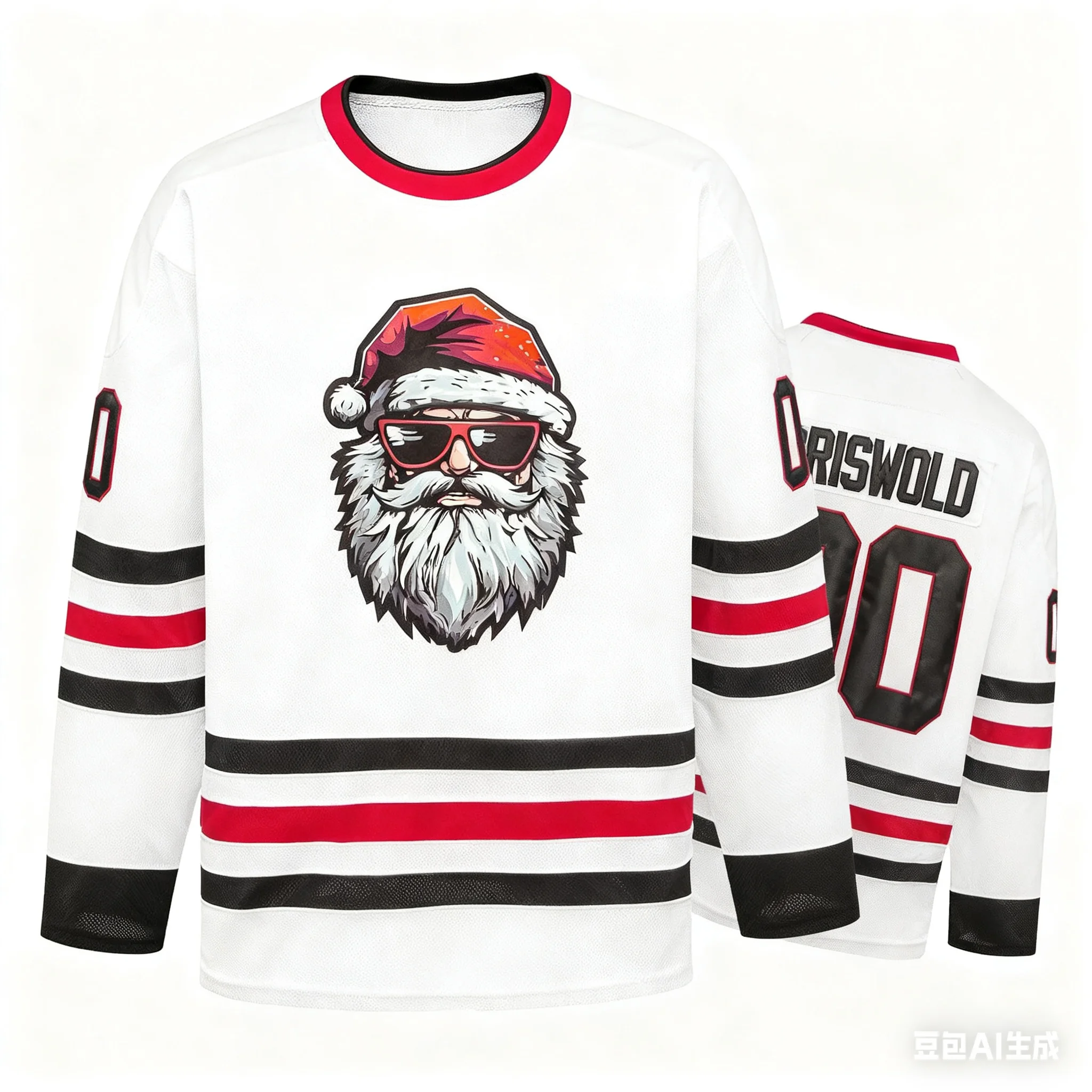 Рождественская мода! Хоккейная майка с 3D принтом Санта-Клауса и оленя, размер 00, с длинным рукавом, праздничный индивидуальный стиль
Рождественская мода! Хоккейная майка с 3D принтом Санта-Клауса и оленя, размер 00, с длинным рукавом, праздничный индивидуальный стиль