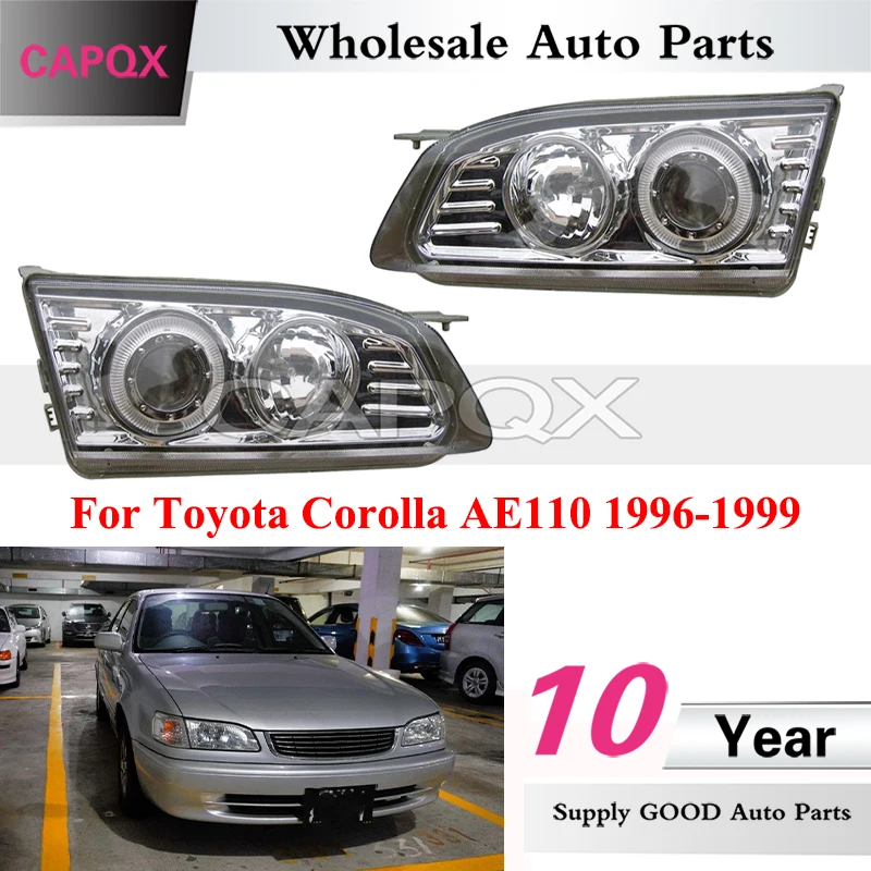 CAPQX a pair LED Front Bumper Headlight For Toyota Corolla AE110 1996-1999 Modified Front Headlamp Head Lamp Head Light
CAPQX a pair LED Front Bumper Headlight For Toyota Corolla AE110 1996-1999 Modified Front Headlamp Head Lamp Head Light