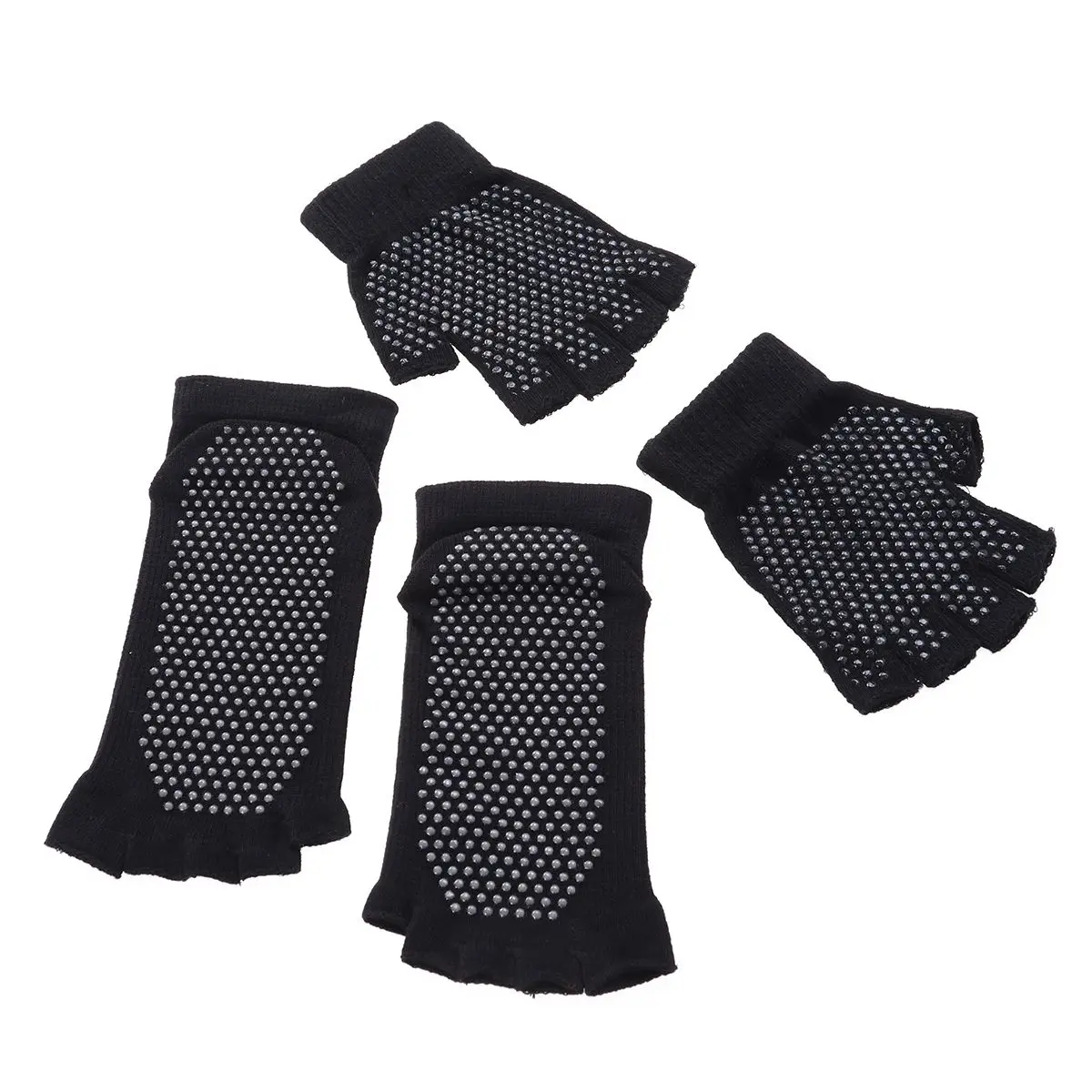 Anti slip Yoga Socks Women Black Toe Gym Workout Non slip Gloves Breathable Cotton Knit Silicone Soles
Anti slip Yoga Socks Women Black Toe Gym Workout Non slip Gloves Breathable Cotton Knit Silicone Soles