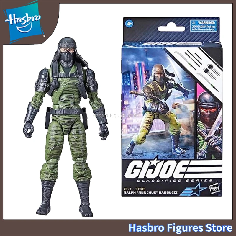 В наличии Hasbro G.I. Joe Classified Series 080, Ralph Nunchuk Badducci, экшн-фигурка, модель, коллекция игрушек, подарок для хобби
В наличии Hasbro G.I. Joe Classified Series 080, Ralph Nunchuk Badducci, экшн-фигурка, модель, коллекция игрушек, подарок для хобби