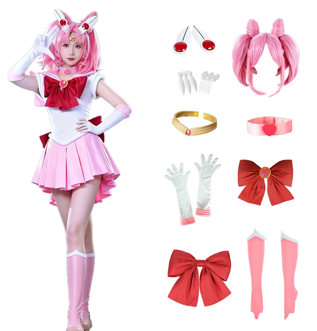 US Size Anime Women's Small Lady Chibiusa Cosplay Pink Skirt Party Outfit Halloween Costume
US Size Anime Women's Small Lady Chibiusa Cosplay Pink Skirt Party Outfit Halloween Costume