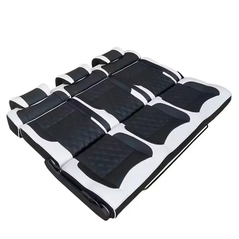 Triple Seat Custom RV Multifunctional Folding Bed Seat Adjustable Flip Design Business Seat for Caravan Motorhomes Camper
Triple Seat Custom RV Multifunctional Folding Bed Seat Adjustable Flip Design Business Seat for Caravan Motorhomes Camper