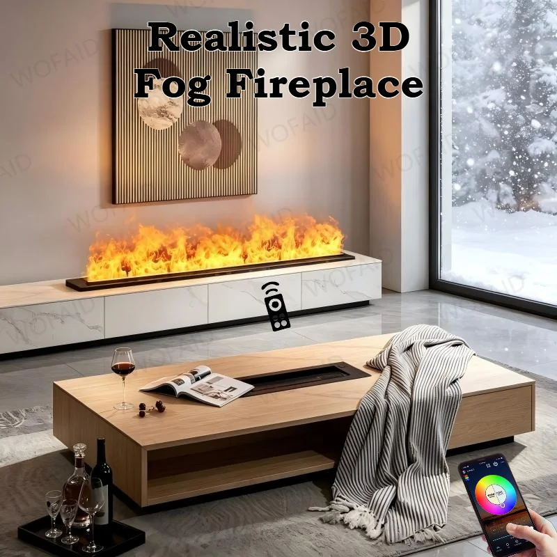 Realistic 3D Fog Fireplace with Water Tank,12H Runtime,Top Fill,Remote,Freestanding 120cm fireplace tv stand firepit камин
Realistic 3D Fog Fireplace with Water Tank,12H Runtime,Top Fill,Remote,Freestanding 120cm fireplace tv stand firepit камин