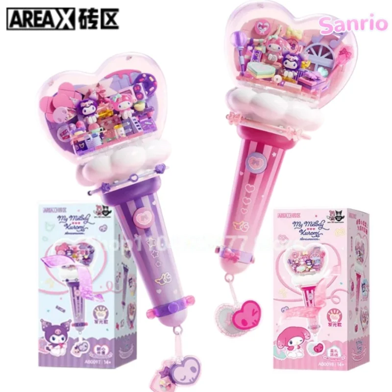 AREAX Building Blocks Sanrio Kuromi My Melody Rotatable Light Stick Type C Rechargeable Light Up Assembled Toy Birthday Gift Toy
AREAX Building Blocks Sanrio Kuromi My Melody Rotatable Light Stick Type C Rechargeable Light Up Assembled Toy Birthday Gift Toy