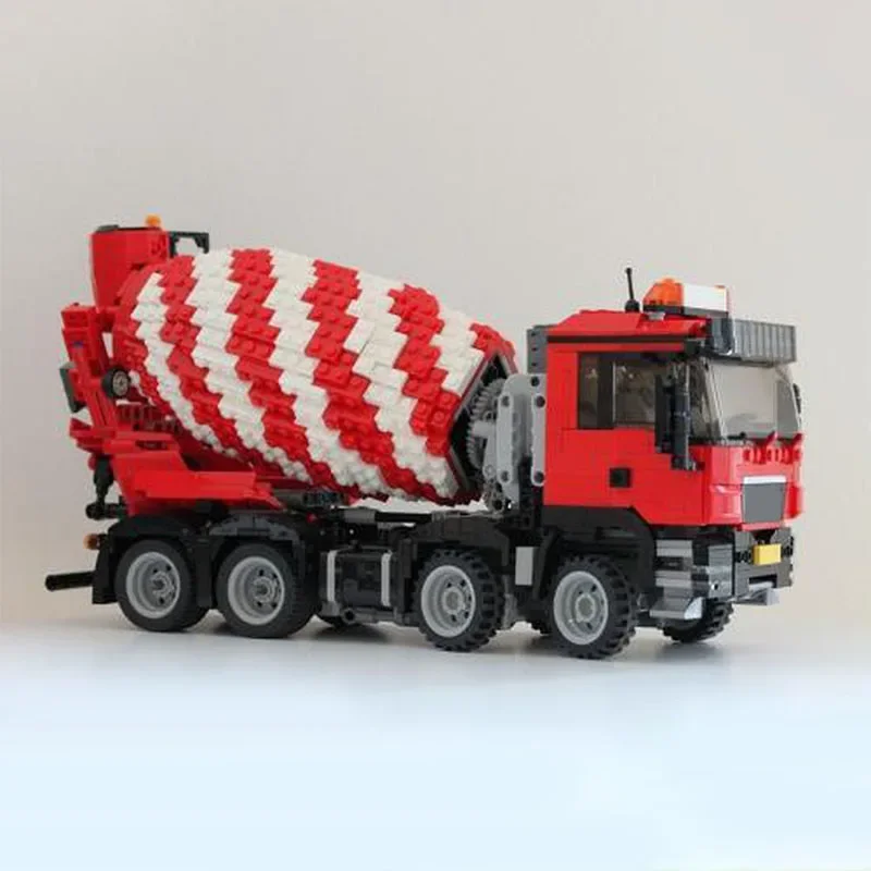 1510 шт. MAN TGS 8x4 цементный грузовик сверхмощный строительный автомобиль MOC Diy образовательная модель строительные блоки игрушки на день рождения подарок
1510 шт. MAN TGS 8x4 цементный грузовик сверхмощный строительный автомобиль MOC Diy образовательная модель строительные блоки игрушки на день рождения подарок