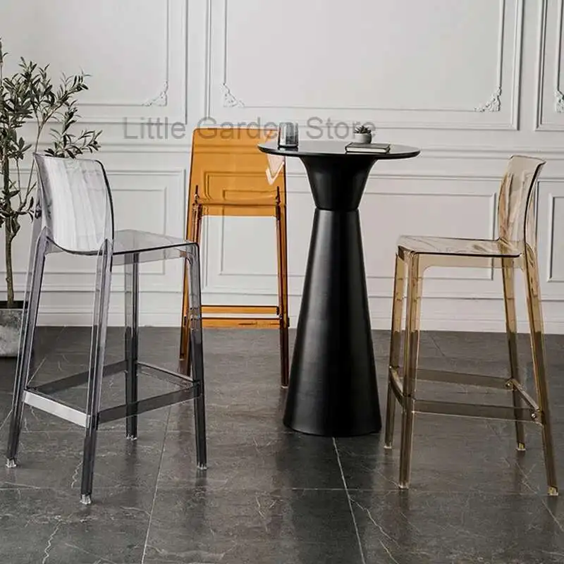 Saloon Vanity Acrylic Bar Chair Transparent Tall Patio Living Room High Chairs Outdoor Reception Desk Banqueta Home Furniture
Saloon Vanity Acrylic Bar Chair Transparent Tall Patio Living Room High Chairs Outdoor Reception Desk Banqueta Home Furniture